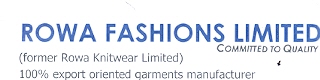 ROWA FASHIONS LIMITED