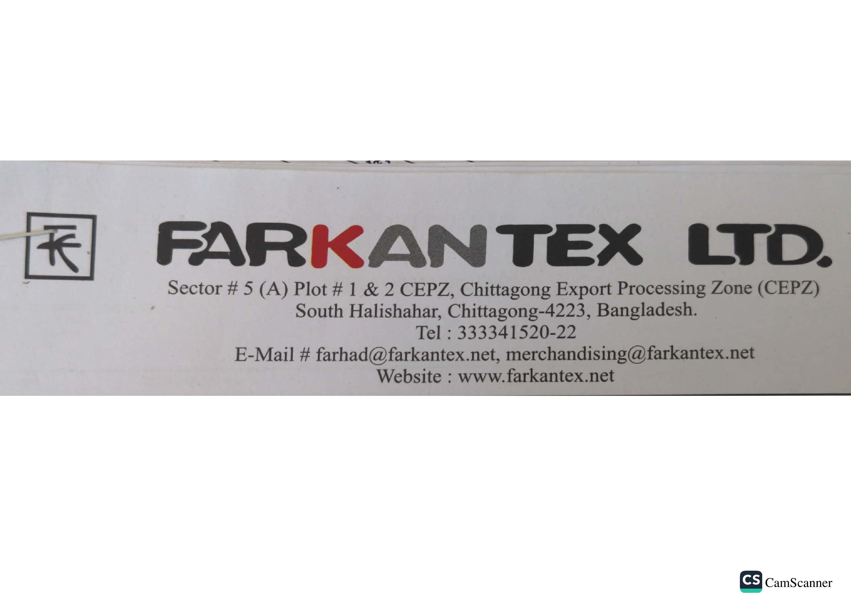 FARKANTEX LIMITED