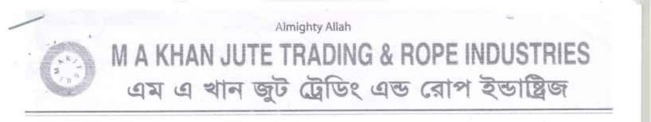 M.A. Khan Jute Trading & Rope Industries