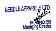 NEEDLE APPARELS LTD