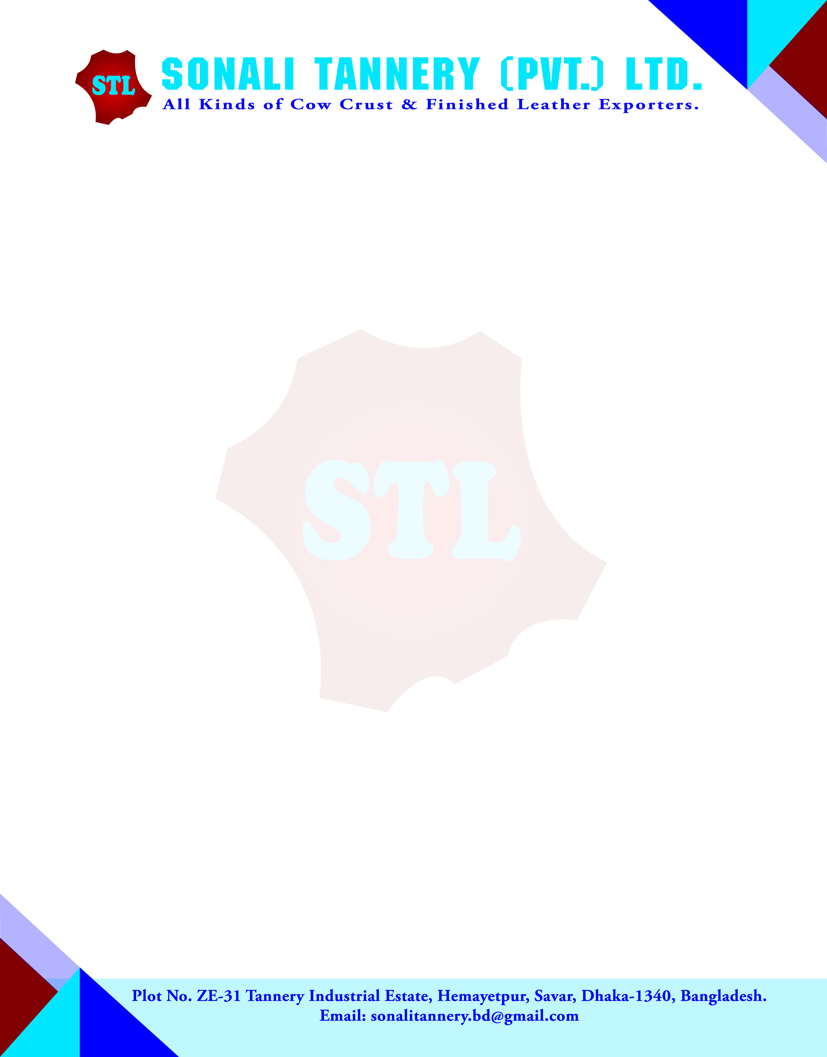 SONALI TANNERY (PVT.) LTD.