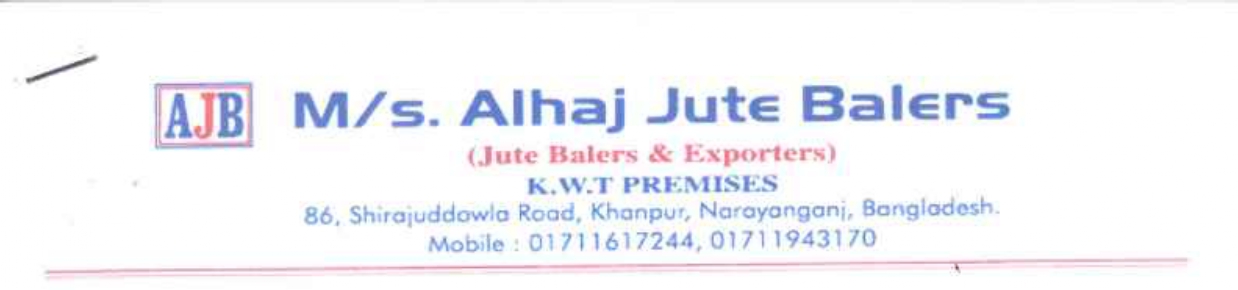 Alhaj Jute Balers