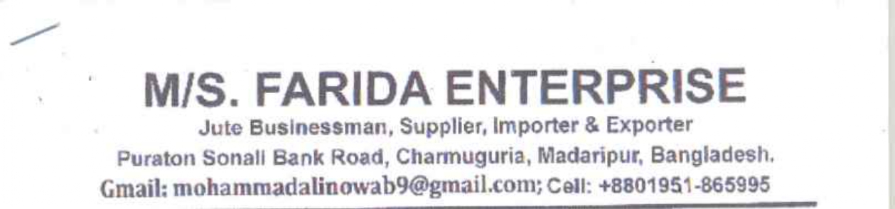 M/s Farida Enterprise